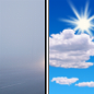 Areas Of Fog then Mostly Sunny